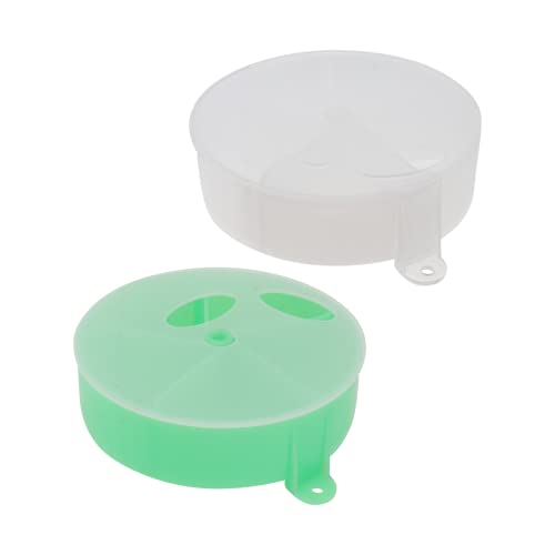 POPETPOP 2st Papagei Futter Box Rad Zur Vogelsuche Nahrungssuche Für Sittiche Vogel Papageien Ratte Vogelkäfig Vogelfuttersystem Papageienfutterbälle Spieß Acryl Green POPETPOP 2st Papagei Futter Box Rad Zur Vogelsuche Nahrungssuche Für Sittiche Vogel Papageien Ratte Vogelkäfig Vogelfuttersystem Papageienfutterbälle Spieß Acryl Green von POPETPOP