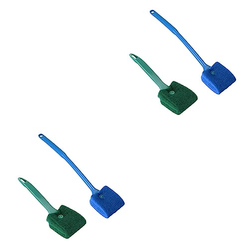POPETPOP Aquarium Schrubber 2st Reinigungsbürste Schrubber Für Aquarien Bürstenreiniger Glasreiniger Aquarienreiniger Algenwäscher Algen Zubehör Schwammbürste von POPETPOP