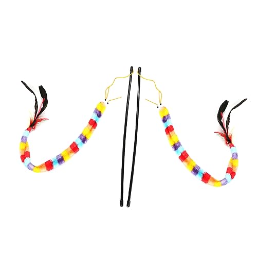 POPETPOP Buntes Palmerworm-haustierspielzeug Für Katzen Katzenspielzeug Kätzchen-trainingsstab POPETPOP Buntes Palmerworm-haustierspielzeug Für Katzen Katzenspielzeug Kätzchen-trainingsstab von POPETPOP