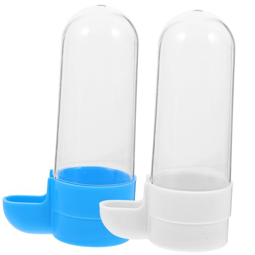 POPETPOP 2st Vogeltrinker Kühler Lebensmittelbehälter Vogelhäuschen Zum Aufhängen Am Brunnen Vogelfutter Tränken Vogelhäuschen Für Den Außenbereich Vogelbad Käfige Container Nuss PVC Blue POPETPOP 2st Vogeltrinker Kühler Lebensmittelbehälter Vogelhäuschen Zum Aufhängen Am Brunnen Vogelfutter Tränken Vogelhäuschen Für Den Außenbereich Vogelbad Käfige Container Nuss PVC Blue von POPETPOP