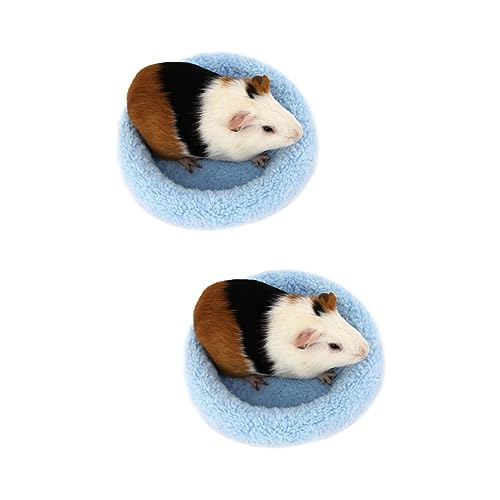 POPETPOP 2st Wärmekissen Für Haustiere Hamsterhausmatte Futter Für Meerschweinchenkäfige Hamster Winter Warm Meerschweinchen Bett Haustierdecke Hamster Winterdecke Beschichtung Igel von POPETPOP