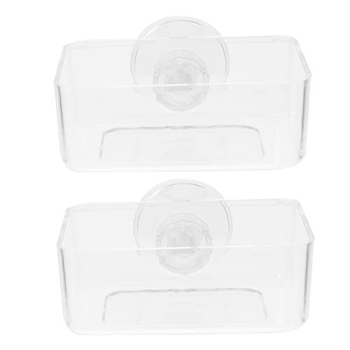 POPETPOP 2st Zubringer Fischglas Filter Für Aquarien Aquariumheizung Fütterung Dekorationen Für Aquarien Bausatz Eidechsenfutter Essen Luft Schüssel Mehrere Spender Panzer Transparent Acryl POPETPOP 2st Zubringer Fischglas Filter Für Aquarien Aquariumheizung Fütterung Dekorationen Für Aquarien Bausatz Eidechsenfutter Essen Luft Schüssel Mehrere Spender Panzer Transparent Acryl von POPETPOP