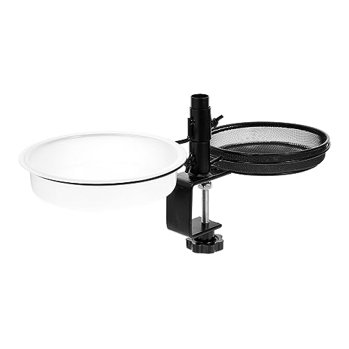 POPETPOP 2stücke Garden Deck Vogelfutterspender Multifunktionale Futterstation Metall Für Vögel Für Garten Terrasse Und Außenbereiche Robust Platzsparend Und Dekorativ von POPETPOP