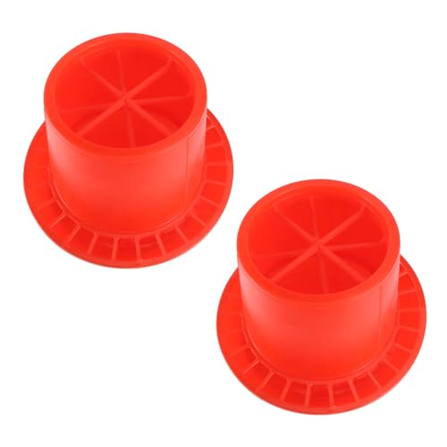 POPETPOP 2stücke Vogelfutter Eimer Kunststoff Futtereimer Für Küken Hühner Geflügel Wachtel Mehrzweck Futtereimer Orange POPETPOP 2stücke Vogelfutter Eimer Kunststoff Futtereimer Für Küken Hühner Geflügel Wachtel Mehrzweck Futtereimer Orange von POPETPOP