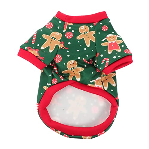 POPETPOP 3 STK Weihnachtskleidung Für Hunde Welpenweihnachtskleid Weihnachts-Haustier-Outfits Walking Santa Haustierkostü Cartoon-Shirts Kleider Haustierzubehör Weihnachten Polyester-vlies POPETPOP 3 STK Weihnachtskleidung Für Hunde Welpenweihnachtskleid Weihnachts-Haustier-Outfits Walking Santa Haustierkostü Cartoon-Shirts Kleider Haustierzubehör Weihnachten Polyester-vlies von POPETPOP