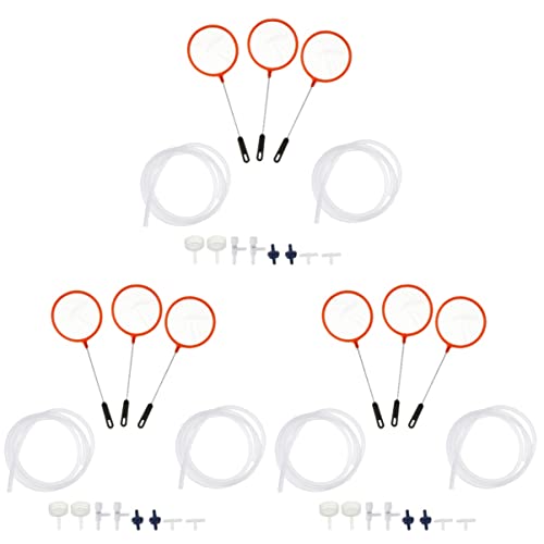 POPETPOP 3 Sets Garnelenzubehör Für Die Zucht Von Aquariengarnelen Fang- Und Freigabenetz POPETPOP 3 Sets Garnelenzubehör Für Die Zucht Von Aquariengarnelen Fang- Und Freigabenetz von POPETPOP