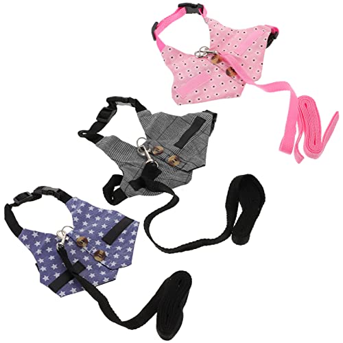 POPETPOP Welpenweste 3 Sets Haustiere Kaninchen Training Modedekor Atmungsaktive Kleidung Passt Geschirr Rosa Mehrzweckkleid Henne Gans Outdoor-Stil Hasenkostü Tier Zu Fuß POPETPOP Welpenweste 3 Sets Haustiere Kaninchen Training Modedekor Atmungsaktive Kleidung Passt Geschirr Rosa Mehrzweckkleid Henne Gans Outdoor-Stil Hasenkostü Tier Zu Fuß von POPETPOP
