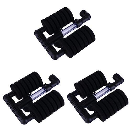 POPETPOP 3 Stück Biochemisches Aquarium. Keine Pumpe Erforderlich. Dichter Schwamm Zur Filtration. Robuste Konstruktion. Um 360° Drehbarer Wassereinlassbogen. POPETPOP 3 Stück Biochemisches Aquarium. Keine Pumpe Erforderlich. Dichter Schwamm Zur Filtration. Robuste Konstruktion. Um 360° Drehbarer Wassereinlassbogen. von POPETPOP