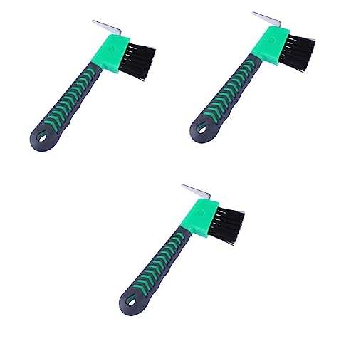 POPETPOP 3 Stücke Mit Pinsel Ergonomischer Griff Pflege Werkzeug Zufällige Farbe von POPETPOP