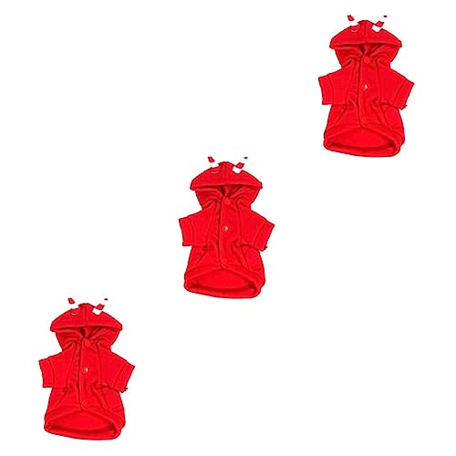 POPETPOP 3st Halloween-kostüme Für Hunde Lustige Haustier-Shirts Strickwaren Für Haustiere Baumwolle Welpen-Halloween-Outfits Welpen-Teufel-Outfit Welpen äntel Hündchen Kapuzenpullover POPETPOP 3st Halloween-kostüme Für Hunde Lustige Haustier-Shirts Strickwaren Für Haustiere Baumwolle Welpen-Halloween-Outfits Welpen-Teufel-Outfit Welpen äntel Hündchen Kapuzenpullover von POPETPOP