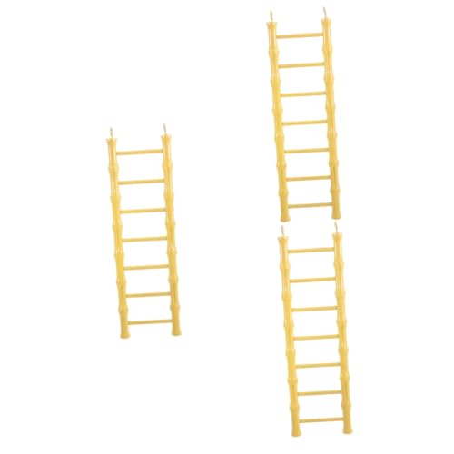 POPETPOP 3stücke Hamster Und Vogel Kletterleiter Aus Hängende Treppe Für Vögel Und Hamster Als Spielzeug Und Kletterhilfe Im Käfig von POPETPOP