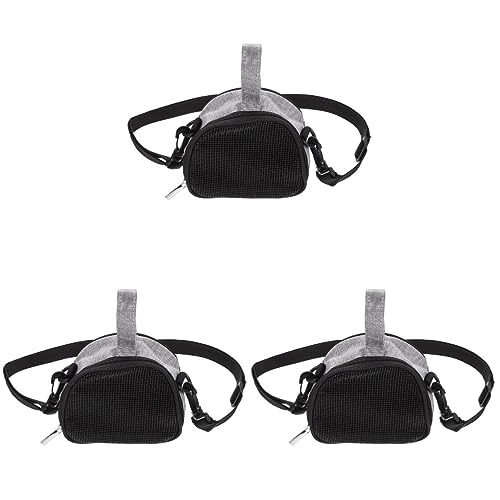 POPETPOP 3 Stück Haustier-Tragetasche Tiertasche Tragbares Hamster-reisetragenetz Für Meerschweinchen Hasen Ratten Einfacher Zugang Mit Reißverschluss POPETPOP 3 Stück Haustier-Tragetasche Tiertasche Tragbares Hamster-reisetragenetz Für Meerschweinchen Hasen Ratten Einfacher Zugang Mit Reißverschluss von POPETPOP
