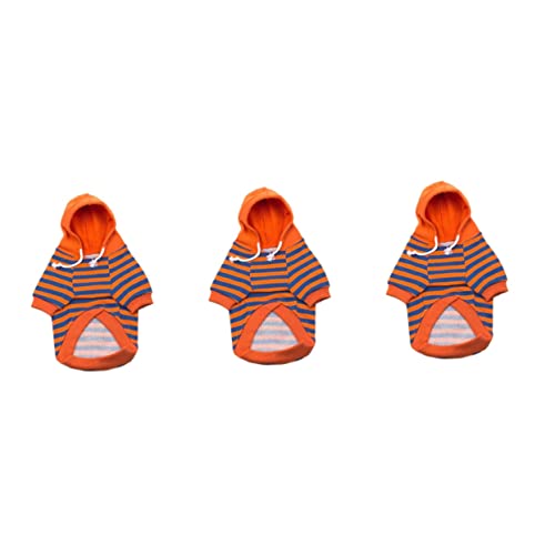 POPETPOP 3st Haustier Gestreiftes Sweatshirt Haustier-Winter-Kapuzen-Outfit Entzückender Haustiermantel Warmer Hundepullover Hunde-Hoodie-Pullover Haustier-Outfit Baumwolle 2XL Die Katze POPETPOP 3st Haustier Gestreiftes Sweatshirt Haustier-Winter-Kapuzen-Outfit Entzückender Haustiermantel Warmer Hundepullover Hunde-Hoodie-Pullover Haustier-Outfit Baumwolle 2XL Die Katze von POPETPOP