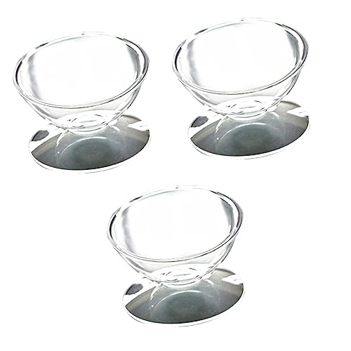 POPETPOP 3 STK Hochtransparente Universalschüssel Welpe, Der Teller Isst Wassernäpfe Für Welpen Futterspender Für Haustiere Hunde Trinkschale Haustierzubehör Nacken Acryl Wasserspender Weiß POPETPOP 3 STK Hochtransparente Universalschüssel Welpe, Der Teller Isst Wassernäpfe Für Welpen Futterspender Für Haustiere Hunde Trinkschale Haustierzubehör Nacken Acryl Wasserspender Weiß von POPETPOP