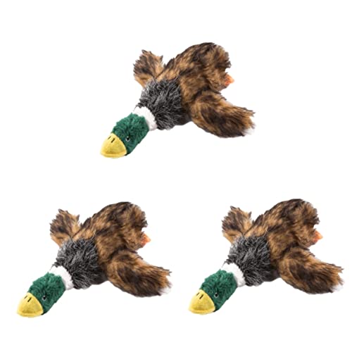 POPETPOP 3 STK Hundespielzeug Ente Mit Quietscher Plüsch Quietschende Spielzeuge Für Welpen Quietschendes Hundespielzeug Quietschendes Entenspielzeug Plüschwürfe Tier Marionette POPETPOP 3 STK Hundespielzeug Ente Mit Quietscher Plüsch Quietschende Spielzeuge Für Welpen Quietschendes Hundespielzeug Quietschendes Entenspielzeug Plüschwürfe Tier Marionette von POPETPOP