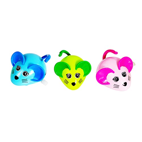 POPETPOP 3stücke Aufzieh Maus Spielzeug Für Katzen Interaktives Katzenspielzeug Aus Kunststoff Für Mehr Aktivität Und Gesundheit Fördert Und Bewegung von POPETPOP
