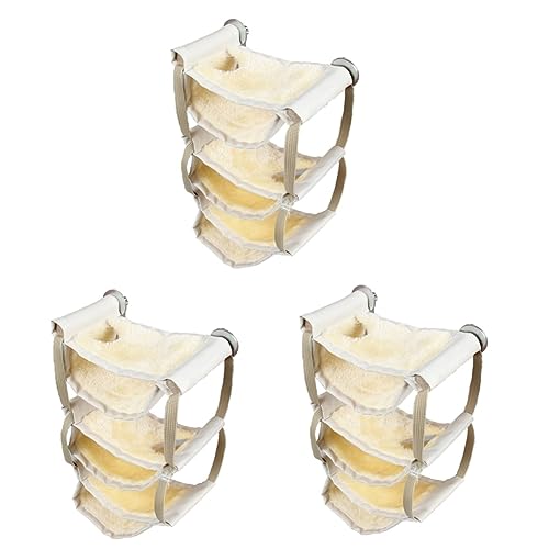 POPETPOP 3 Stücke Einzigartige Design Hamster Hängen Bett Tier Käfig Nest Für Chinchilla Wolle Plattform POPETPOP 3 Stücke Einzigartige Design Hamster Hängen Bett Tier Käfig Nest Für Chinchilla Wolle Plattform von POPETPOP