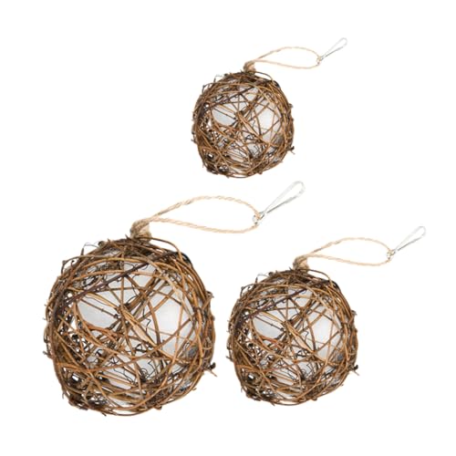POPETPOP 3 Stücke Hummingbird Nesting Vogelhaus Woven Nesting Material Einzigartige Für Garten Decor POPETPOP 3 Stücke Hummingbird Nesting Vogelhaus Woven Nesting Material Einzigartige Für Garten Decor von POPETPOP