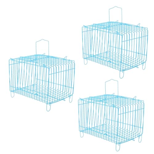 POPETPOP 3stücke Portable Käfig Für Papageien Und Kleine Vögel Tragbarer Zuchtkäfig Großzügigem Platz Für Bewegung Für Ausflüge Und Outdoor-aktivitäten von POPETPOP
