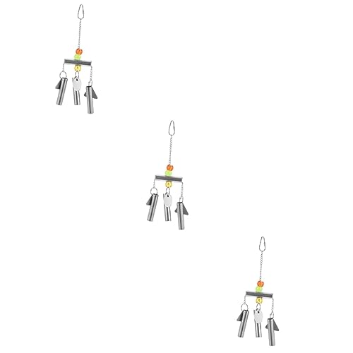 POPETPOP 3st Papageienglocke Vogel-Kabob Vogelleine Kauspielzeug Vogel- Edelstahlverkleidung Kuschelknochen Für Vögel Hühnerstall Spielzeug Vogelkäfig Kleiner Papagei Rostfreier Stahl POPETPOP 3st Papageienglocke Vogel-Kabob Vogelleine Kauspielzeug Vogel- Edelstahlverkleidung Kuschelknochen Für Vögel Hühnerstall Spielzeug Vogelkäfig Kleiner Papagei Rostfreier Stahl von POPETPOP