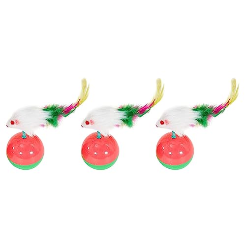 POPETPOP 3st Katzenspielzeug Pelziger Rasselball Katzen-Teaser Katzenballspielzeug Kauspielzeug Für Katzen Glocke Spielzeug Ball Haustier-Tumbler-Spielzeug Plüsch Haustierzubehör Drinnen POPETPOP 3st Katzenspielzeug Pelziger Rasselball Katzen-Teaser Katzenballspielzeug Kauspielzeug Für Katzen Glocke Spielzeug Ball Haustier-Tumbler-Spielzeug Plüsch Haustierzubehör Drinnen von POPETPOP