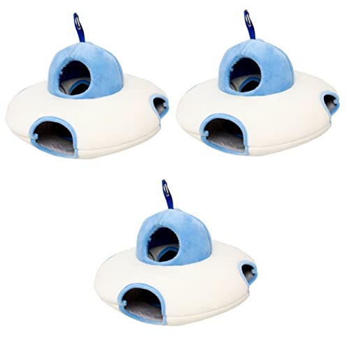 POPETPOP 3st Haustier Hamsternest Warmes Bett Warmer Vogel Warmes Hamster Hängematte Meerschweinchen Hängebett Hamsterhausbett Klein Diamantvlies Spielzeug POPETPOP 3st Haustier Hamsternest Warmes Bett Warmer Vogel Warmes Hamster Hängematte Meerschweinchen Hängebett Hamsterhausbett Klein Diamantvlies Spielzeug von POPETPOP