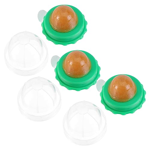POPETPOP 3 Stücke Snacks Für Katzen Katzenminze Katzenfischsnack Katze Leckt Snack Neckender Katzenball Weiche Katze Behandelt Beruhigende Leckereien Für Katzen Katzennipbälle von POPETPOP
