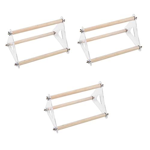 POPETPOP 3St Schaukel drinnen Schaukel im Freien Indoor-Schaukel schwingen Spielzeug Spielset aus Holz Papageienständer Vogel Stehen beissen die Schaukel Barsch Tisch Vogelregal Hölzern POPETPOP 3St Schaukel drinnen Schaukel im Freien Indoor-Schaukel schwingen Spielzeug Spielset aus Holz Papageienständer Vogel Stehen beissen die Schaukel Barsch Tisch Vogelregal Hölzern von POPETPOP