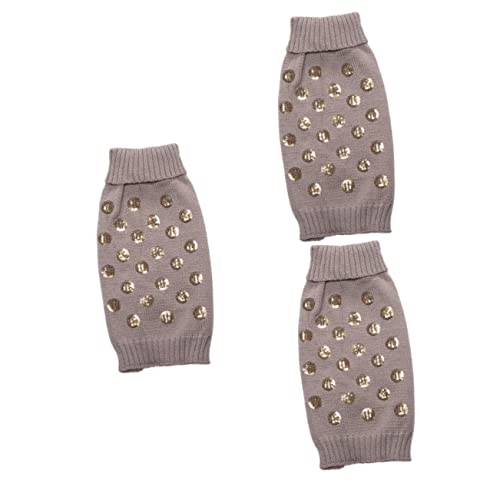 POPETPOP 3-Teiliger Halspullover Gestreifter Pullover Kleine Hundekleidung Rollkragenpullover Hundepullover Weihnachtspullover Für Hunde Winter Warme Hundekleidung Hundekleidung POPETPOP 3-Teiliger Halspullover Gestreifter Pullover Kleine Hundekleidung Rollkragenpullover Hundepullover Weihnachtspullover Für Hunde Winter Warme Hundekleidung Hundekleidung von POPETPOP