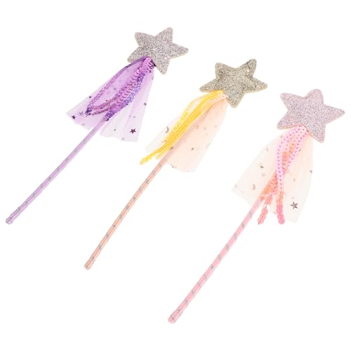 POPETPOP 3 Teiliger Kinderzauberstab Katzenstern Für Für Mädchen Party Mädchen Kätzchen Halloween Prinzessin Feenstäbe Feenspielzeug Für Kleine Mädchen Fransen Design POPETPOP 3 Teiliger Kinderzauberstab Katzenstern Für Für Mädchen Party Mädchen Kätzchen Halloween Prinzessin Feenstäbe Feenspielzeug Für Kleine Mädchen Fransen Design von POPETPOP