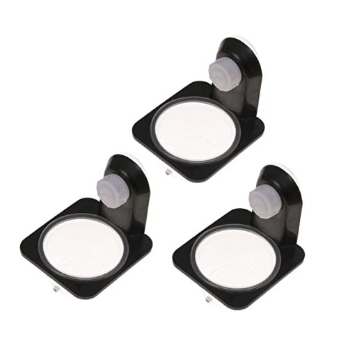 POPETPOP Platzsparendes Futter- Und Wassernapf-Set Für Reptilien 3-teilig Schwarze Becher Für Schildkröten Echsen Und Reptilien POPETPOP Platzsparendes Futter- Und Wassernapf-Set Für Reptilien 3-teilig Schwarze Becher Für Schildkröten Echsen Und Reptilien von POPETPOP