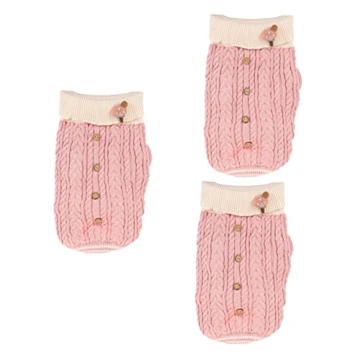 POPETPOP 3 STK Kleidung Für Haustiere Hundepullover Für Kleine Hunde Haustier Hund Pullover Winterkleidung Für Welpen Strickwaren Winter Hundekleidung Gestrick Einstellen Weihnachten POPETPOP 3 STK Kleidung Für Haustiere Hundepullover Für Kleine Hunde Haustier Hund Pullover Winterkleidung Für Welpen Strickwaren Winter Hundekleidung Gestrick Einstellen Weihnachten von POPETPOP