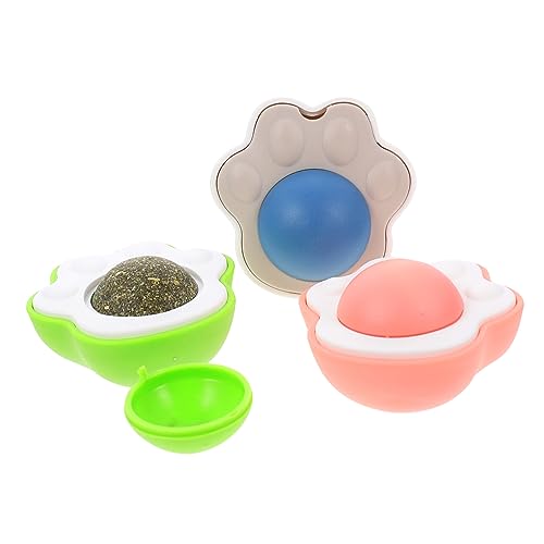 POPETPOP 3-teiliges Spielzeug Für Kätzchen Und Katzen Interaktiv Kein Herunterfallen Zur Verwendung Snack-Reinigung 360 ° Drehbar Haustier-Spielzeug-Set POPETPOP 3-teiliges Spielzeug Für Kätzchen Und Katzen Interaktiv Kein Herunterfallen Zur Verwendung Snack-Reinigung 360 ° Drehbar Haustier-Spielzeug-Set von POPETPOP