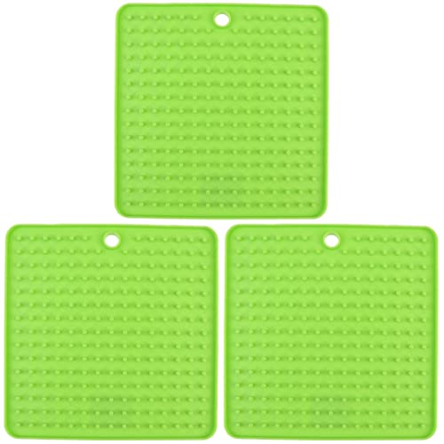 POPETPOP 3 Stücke Pet Feeder Hund Fütterung Matte Silikon Haustier Kissen Lecken Pad-Pflege von POPETPOP