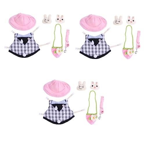 POPETPOP 3st Meerschweinchen Weste Meerschweinchen Kostüme Frettchen Kostü Geschirr Für Zwerghamster ädchenkleidung Hamster-Outfits Katzengeschirr Modekleidung Plüsch Hase POPETPOP 3st Meerschweinchen Weste Meerschweinchen Kostüme Frettchen Kostü Geschirr Für Zwerghamster ädchenkleidung Hamster-Outfits Katzengeschirr Modekleidung Plüsch Hase von POPETPOP