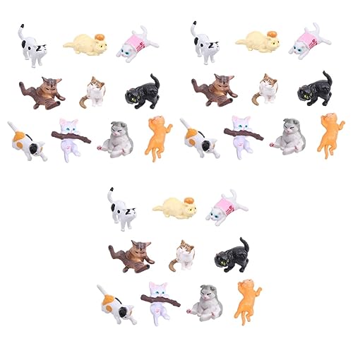 POPETPOP 30 STK Tiermodellfiguren Mini-Spielzeug Aus Harz Mini-Katze Katzenspielzeug Für Kuchendeckel Für Katzen Kuchen Verzieren Katzenfiguren Spielzeug Puppenhaus Kind Koreanische Version POPETPOP 30 STK Tiermodellfiguren Mini-Spielzeug Aus Harz Mini-Katze Katzenspielzeug Für Kuchendeckel Für Katzen Kuchen Verzieren Katzenfiguren Spielzeug Puppenhaus Kind Koreanische Version von POPETPOP