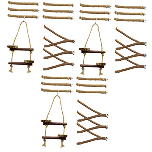 POPETPOP 30 STK Papagei Spielzeug Vogelsitz Aus Holz Papageien-spielständer Vogelstange Aus Holz Vogelspielständer Vogel Stehender Stock Vogelbaumständer Hölzern Vogelkäfig Papageienständer POPETPOP 30 STK Papagei Spielzeug Vogelsitz Aus Holz Papageien-spielständer Vogelstange Aus Holz Vogelspielständer Vogel Stehender Stock Vogelbaumständer Hölzern Vogelkäfig Papageienständer von POPETPOP