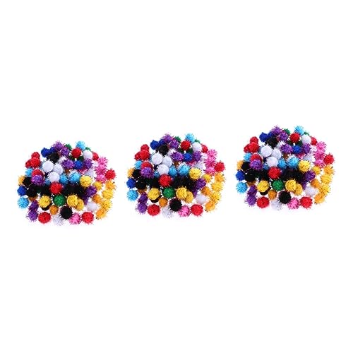 POPETPOP 300 STK Leckerli-Spielzeug Für Katzen Katzenspielzeug Funkeln Glitzer Spielzeug Funkelnde Pompons Bälle Basteln Mini-Pompons Große Pompons Filzkugeln Wollknäuel Flauschige Kind POPETPOP 300 STK Leckerli-Spielzeug Für Katzen Katzenspielzeug Funkeln Glitzer Spielzeug Funkelnde Pompons Bälle Basteln Mini-Pompons Große Pompons Filzkugeln Wollknäuel Flauschige Kind von POPETPOP