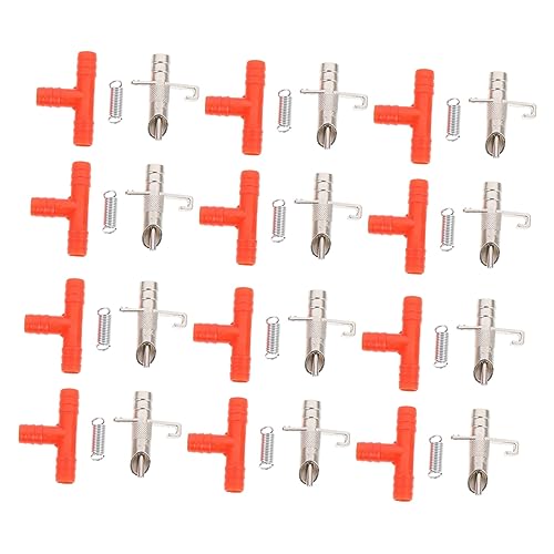 POPETPOP 30Stücke Automatischer Futter Und Wasserspender Für Kleintiere Nagertränke Für Kaninchen Hamster Und Andere Kleine Haustiere von POPETPOP