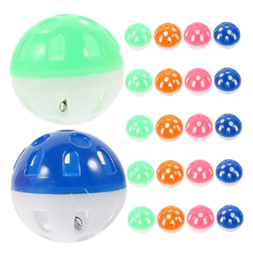 POPETPOP Jagdbälle für Katzen Katzenspielzeug Glocken-Set 36-teilig Katzenspielzeug Aus Kunststoff für Kätzchen POPETPOP Jagdbälle für Katzen Katzenspielzeug Glocken-Set 36-teilig Katzenspielzeug Aus Kunststoff für Kätzchen von POPETPOP