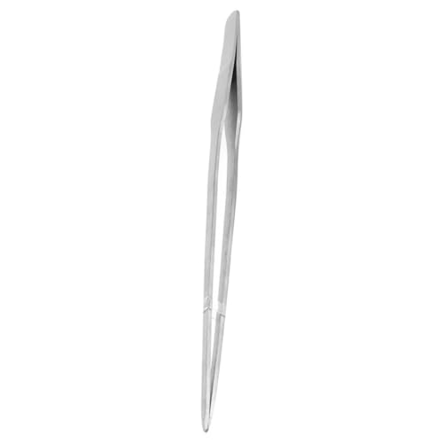 POPETPOP 38cm Gerade Pinzette für Aquarium Pflanzenpinzette Wasserpflanzenzange mit Klingen Ergonomisches Design für Trimmen von Aquarienpflanzen von POPETPOP