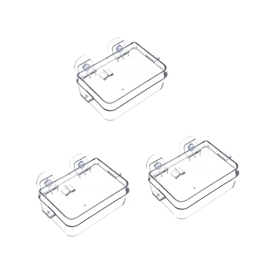 POPETPOP 3 Stücke Box Reptil Fütterung Wasser Schüssel Acryl Reptil Feeder Bowl Beobachtung Für Schlangen POPETPOP 3 Stücke Box Reptil Fütterung Wasser Schüssel Acryl Reptil Feeder Bowl Beobachtung Für Schlangen von POPETPOP
