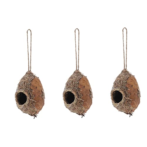 POPETPOP 3st Vogelnest Aus Stroh Künstlicher Vogel Unfertige Vogelhäuschen Handgewebtes Kolibri- Vögel Liefert Spielzeug Papagei Dekorative Vogelhäuser Vogelfütterer Handbuch Gras POPETPOP 3st Vogelnest Aus Stroh Künstlicher Vogel Unfertige Vogelhäuschen Handgewebtes Kolibri- Vögel Liefert Spielzeug Papagei Dekorative Vogelhäuser Vogelfütterer Handbuch Gras von POPETPOP