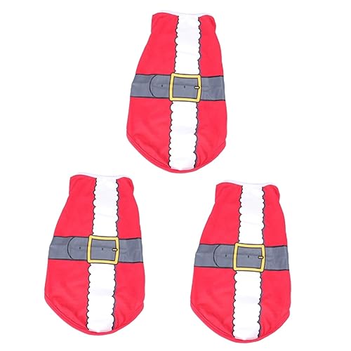 POPETPOP 3 Stücke Chic Weihnachten Hund Mantel Pet Supplies Für Hund Weihnachten Pullover Einfach Zu Tragen Größe POPETPOP 3 Stücke Chic Weihnachten Hund Mantel Pet Supplies Für Hund Weihnachten Pullover Einfach Zu Tragen Größe von POPETPOP