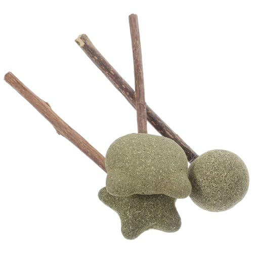 POPETPOP 3stücke Katzenminze Lollipop Molar Sticks Für Katzen Essbares Kau Und Spielzeug Fördert Zahnhygiene Und Verdauung Interaktive Snacks Für Kitten Und Katzen POPETPOP 3stücke Katzenminze Lollipop Molar Sticks Für Katzen Essbares Kau Und Spielzeug Fördert Zahnhygiene Und Verdauung Interaktive Snacks Für Kitten Und Katzen von POPETPOP
