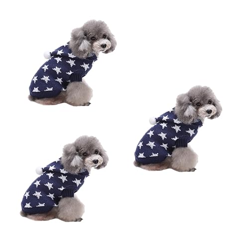 POPETPOP 3St Welpenkleidung Kleidung für kleine Hunde Weihnachtswelpe Hunde-Hoodie Pullover Kleider Partykleidung für Haustiere Haustier-Partykostü Halloween Hundekleidung Weihnachtstuch POPETPOP 3St Welpenkleidung Kleidung für kleine Hunde Weihnachtswelpe Hunde-Hoodie Pullover Kleider Partykleidung für Haustiere Haustier-Partykostü Halloween Hundekleidung Weihnachtstuch von POPETPOP