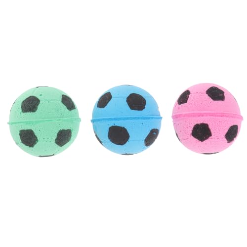POPETPOP 3St für Haustiere interaktives Katzen cat cat Toys Hundespielzeugbälle Katzenspielzeug Pet-Ball- Katze fußball Colorful POPETPOP 3St für Haustiere interaktives Katzen cat cat Toys Hundespielzeugbälle Katzenspielzeug Pet-Ball- Katze fußball Colorful von POPETPOP