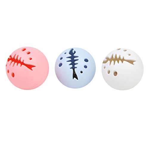 POPETPOP Katzenspielzeug 3 Stück Katzenminze Bälle mit Glocken und Leuchtfunktion Interaktives Haustierballspielzeug für Kätzchen Fördert Spiel und Bewegung POPETPOP Katzenspielzeug 3 Stück Katzenminze Bälle mit Glocken und Leuchtfunktion Interaktives Haustierballspielzeug für Kätzchen Fördert Spiel und Bewegung von POPETPOP