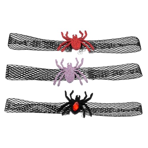 POPETPOP 3Stücke Katzenhalsband mit Glöckchen Süße Halloween Spinne Dekoration für Haustiere Anpassbar und Hautfreundlich für Kätzchen und Katzen Langlebig und Sicher POPETPOP 3Stücke Katzenhalsband mit Glöckchen Süße Halloween Spinne Dekoration für Haustiere Anpassbar und Hautfreundlich für Kätzchen und Katzen Langlebig und Sicher von POPETPOP