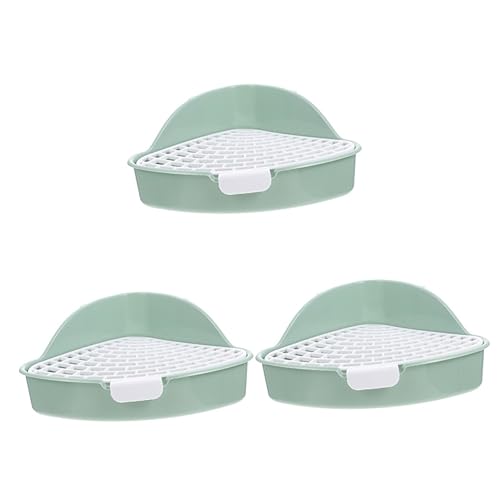 POPETPOP 3 Stück Box Kaninchen Toilette Frettchen Katzentoilette Kleintier Katzentoilette Kleines Haustier Hamsterkäfig Bodenschale Kleintier Toilettenschale Kit Häschen Töpfchen Trainer POPETPOP 3 Stück Box Kaninchen Toilette Frettchen Katzentoilette Kleintier Katzentoilette Kleines Haustier Hamsterkäfig Bodenschale Kleintier Toilettenschale Kit Häschen Töpfchen Trainer von POPETPOP